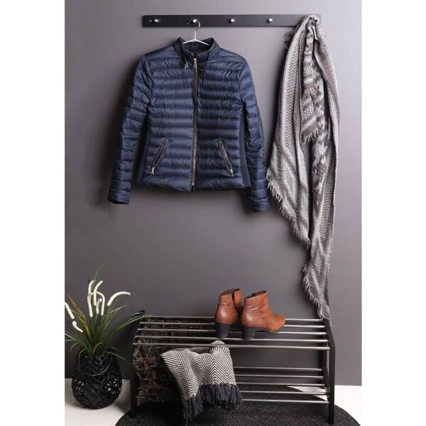 House Nordic Shoe Rack Kaia Metal Black