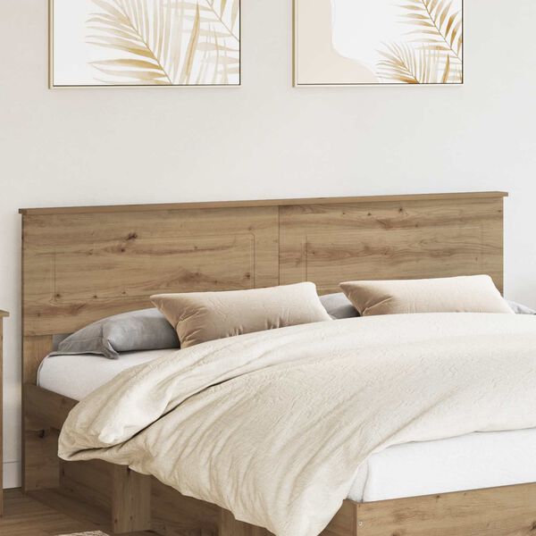 vidaXL Headboard Artisan Oak 90 cm Engineered wood