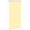vidaXL Roller Blind Blackout Yellow 80x130 cm Fabric Width 75.7 cm Polyester