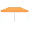 vidaXL Party Tent Folding Orange 292 x 580 x 315 cm Oxford Fabric