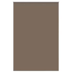 vidaXL Roller Blind Blackout Coffee 150x230 cm Fabric Width 146.6 cm Polyester