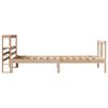 vidaXL Bed Frame with Headboard without Mattress 90x190 cm Single