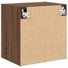 vidaXL Garage Wall Cabinets 2 pcs Brown Oak Engineered Wood