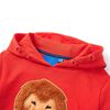 Kids' Hooded Sweatshirt Red 104