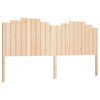 vidaXL Bed Headboard 206x4x110 cm Solid Wood Pine