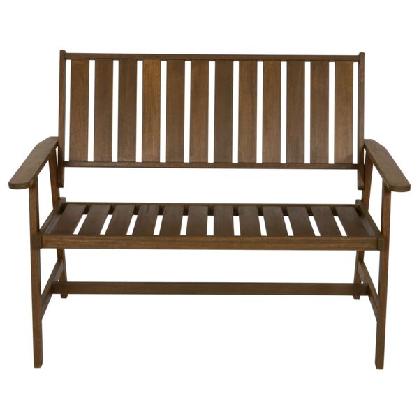 Lesli Living Garden Bench Calgary 120x66x91 cm Teak Look