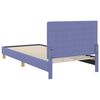 vidaXL Children's Bed Frame with Headboard Jeans Blue 90 x 200 cm