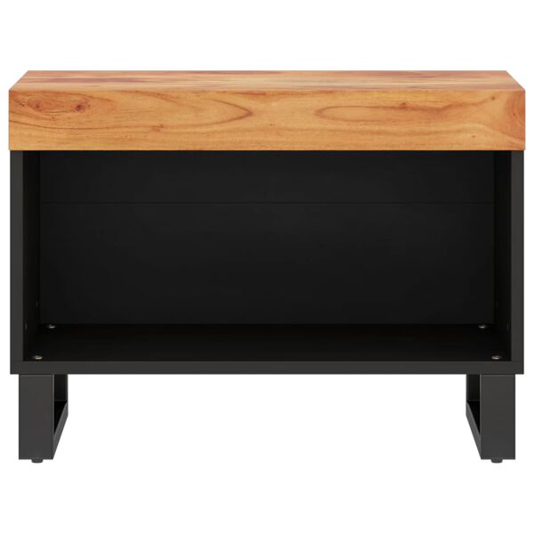 vidaXL TV Cabinet 60x33x43.5 cm Solid Wood Acacia