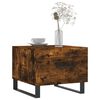 vidaXL Coffee Tables 2 pcs Smoked Oak 50x50x40 cm Engineered Wood