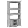 vidaXL Highboard&nbsp;Grey Sonoma 92x33x180 cm Engineered Wood