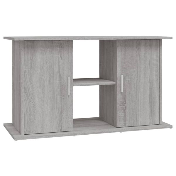 vidaXL Aquarium Stand Grey Sonoma 101x41x58 cm Engineered Wood
