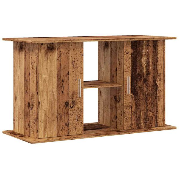vidaXL Aquarium Stand Old Wood 101x41x58 cm Engineered Wood