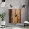 vidaXL Wall Cabinet Old Wood 69.5 x 34 x 90 cm Engineered Wood