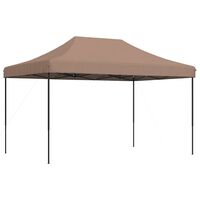 vidaXL Foldable Party Tent Pop-Up Brown 440x292x315 cm