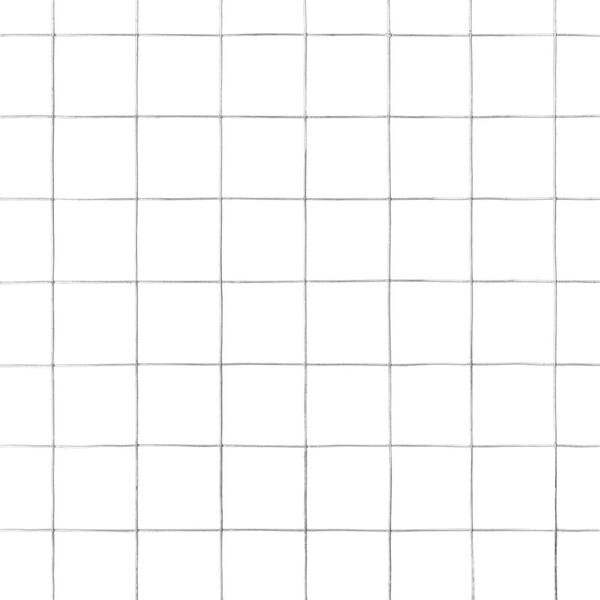 vidaXL Chicken Wire Fence Galvanised Steel 10x0.5 m Silver