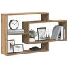 vidaXL Wall Shelf Artisan Oak 104x20x58.5 cm Engineered Wood