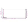 vidaXL Patio Retractable Side Awning 220x600 cm Brown