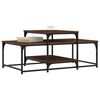 vidaXL Coffee Table Brown Oak 102x60x45 cm Engineered Wood
