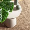 vidaXL Rug ZIZUR Beige 140x200 cm Jute Look Indoor and Outdoor