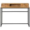 vidaXL Computer Desk with Drawer with Storage Brown 110 x 50 x 87 cm