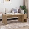 vidaXL Coffee Table Artisan Oak 101.5 x 50 x 37 cm Engineered Wood