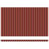 vidaXL Retractable Awning Manual Orange and brown 500 x 300 cm Fabric