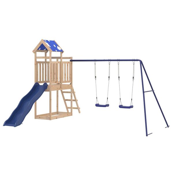 vidaXL Outdoor Playset Solid Wood Pine