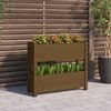 vidaXL Planter Honey Brown 77x25x66 cm Solid Wood Pine