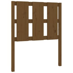 vidaXL Bed Headboard Honey Brown 80,5x4x100 cm Solid Wood Pine