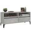vidaXL TV Cabinet Concrete Grey 100x34.5x44.5 cm Engineered Wood