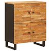 vidaXL Side Cabinet Brown 60 x 33 x 75 cm Solid Mango Wood