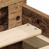 vidaXL Bed Frame without Mattress Old Wood 100x200cm Engineered Wood