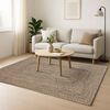 vidaXL Area Rugs Rectangular Natural and Black 240 x 340 cm Jute
