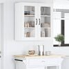 vidaXL Kitchen Cabinet White 80 x 31 x 80 cm Engineered Wood