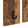 vidaXL Wall-Mounted Coat Rack Old wood 85 x 10 x 45 cm Engineered wood
