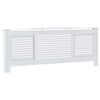 vidaXL MDF Radiator Cover White 205 cm
