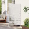 vidaXL Privacy Screen Grey 100 x 50 x 180 cm Steel