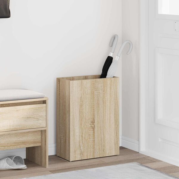 vidaXL Umbrella Stand Sonoma Oak 40 x 20 x 55.5 cm Engineered Wood