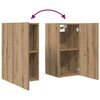 vidaXL TV Cabinet Set Wall-mounted 6 pcs Artisan oak 80 x 30 x 30 cm
