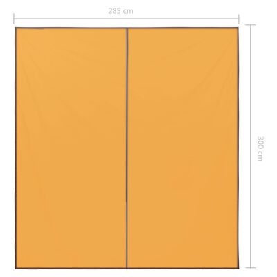 vidaXL Outdoor Tarp 3x2.85 m Yellow