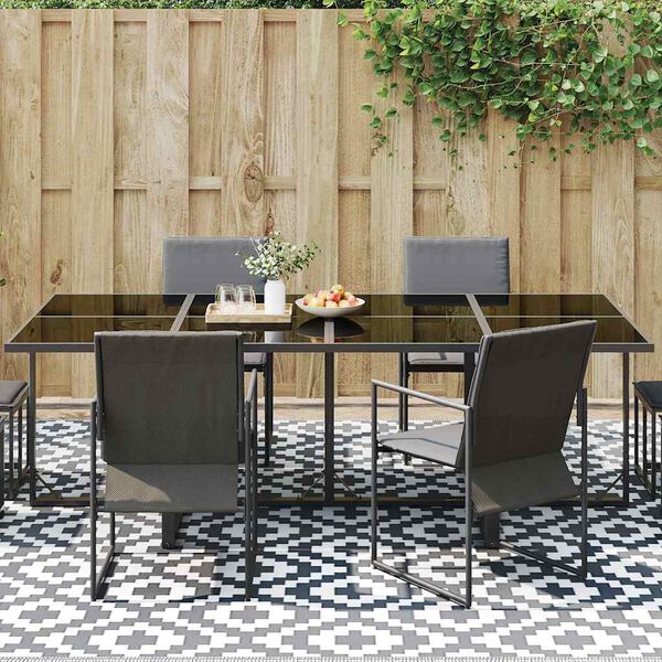 vidaXL Outdoor Rug ARAKIL Grey 300 x 400 cm PP