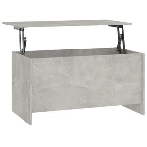 vidaXL Coffee Table Concrete Grey 102x55.5x52.5 cm Engineered Wood