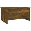 vidaXL Coffee Table Smoked Oak 80x55.5x41.5 cm Engineered Wood