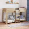 vidaXL Bunk Bed for Kids Sonoma Oak 75 x 190 cm Engineered Wood