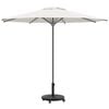 vidaXL Parasol Base Art Deco Black &Oslash; 45 x 39.5 cm Iron