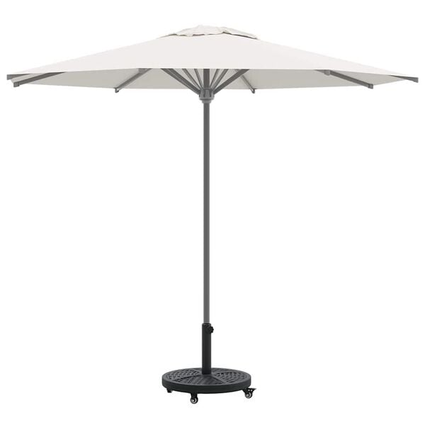 vidaXL Parasol Base Art Deco Black &Oslash; 45 x 39.5 cm Iron