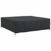 vidaXL Furniture Cover Plain Black 260 x 260 x 70 cm 600D