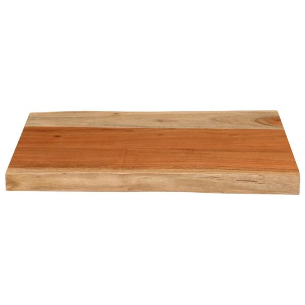 vidaXL Table Top 50x40x3.8 cm Rectangular&nbsp;Solid Wood Acacia Live Edge