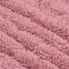 vidaXL Full Year Duvet Pink 240 x 260 cm Microfiber and Teddy fleece
