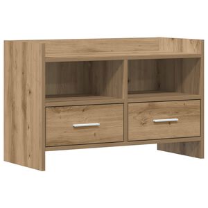 vidaXL TV Cabinet 71.5 x 33 x 47 cm Artisan Oak Engineered Wood